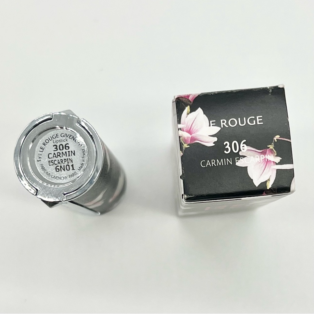 Givenchy Le Rouge Lipstick 306 Carmin Escarpin Limited Edition - Picture 5 of 6